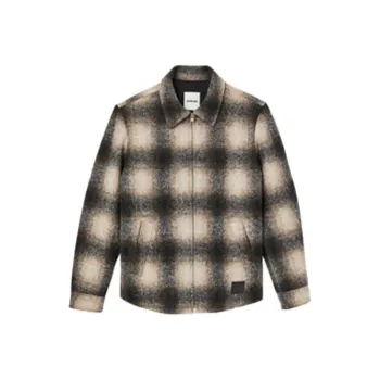 Sandro Jackets Men Beige Yellow