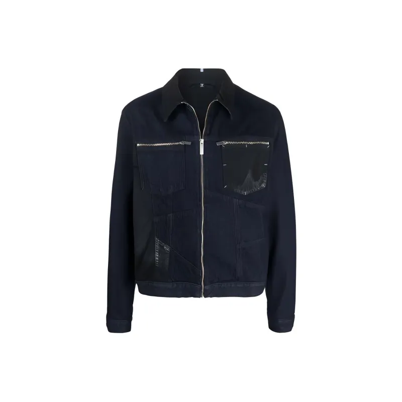 McQ Alexander McQueen Denim Jackets Men Blue-0