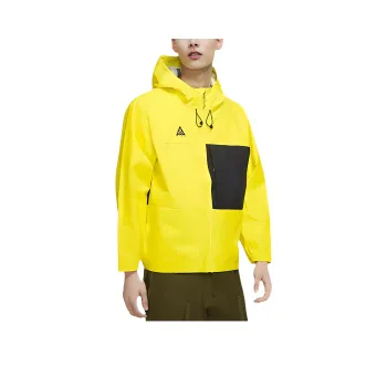 Nike ACG Windproof Windbreaker Jacket Men's Yellow
