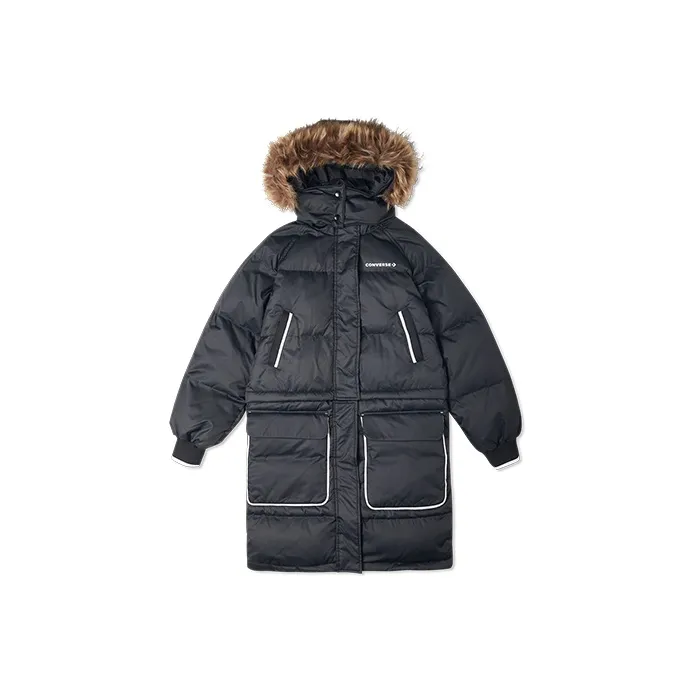 Converse Down Jackets Women's Ink Black-0