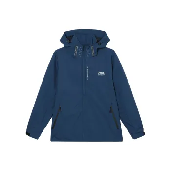 JEEP SPIRIT Waterproof And Windproof Windbreaker Jacket Unisex