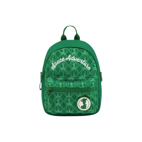 LiNing Disney Toy Story Collection Sports Life Collection Polyester Backpack Unisex Cool Pine Green