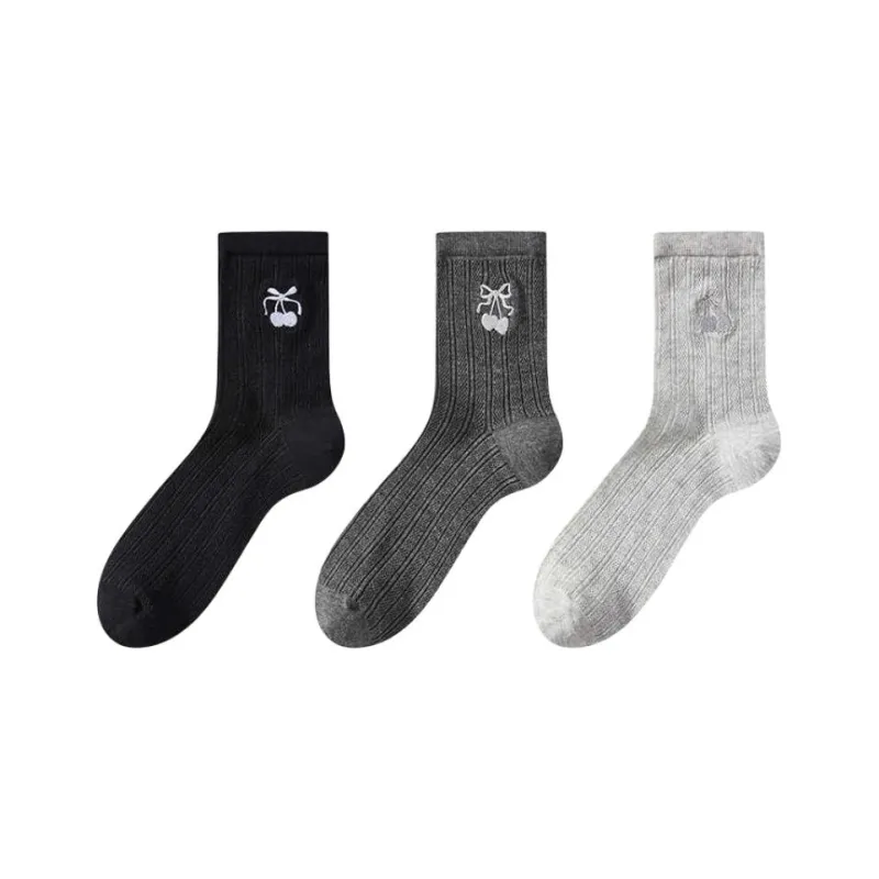 MADALLO Mid Calf Socks Women's Combo Set-0