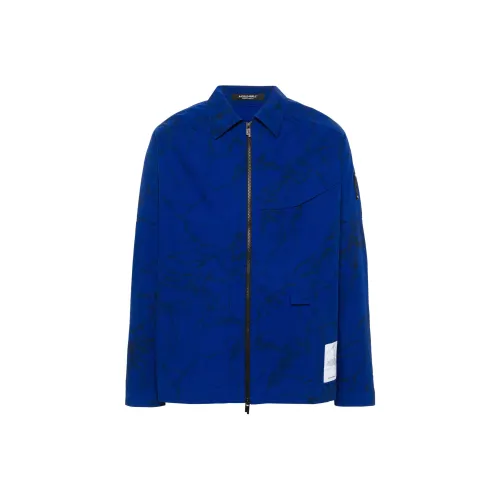 A COLD WALL* Overdye 'Volt ' Zip Overshirt