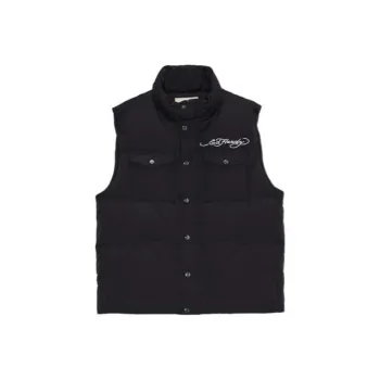 Ed Hardy Vests Men Black