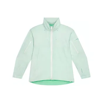 Givenchy Logo Printed Hooded Windbreaker