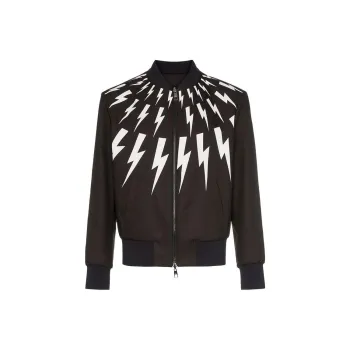 Neil Barrett Jackets Men Black