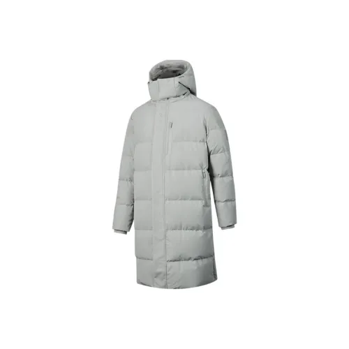 Erke Comprehensive Training Collection For Men Down Jacket Men's Glacier Gray