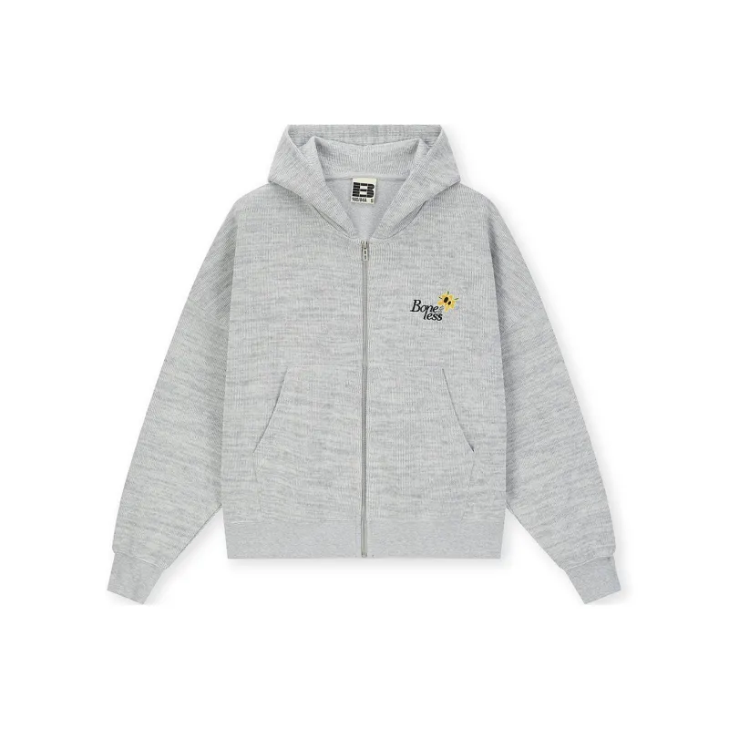 BONELESS Sweatshirt Unisex Heather Gray-0