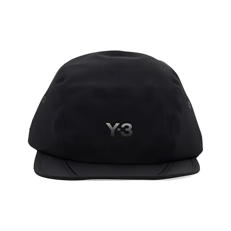 Y 3 Recycled Polyester Baseball Caps Men's Black-0