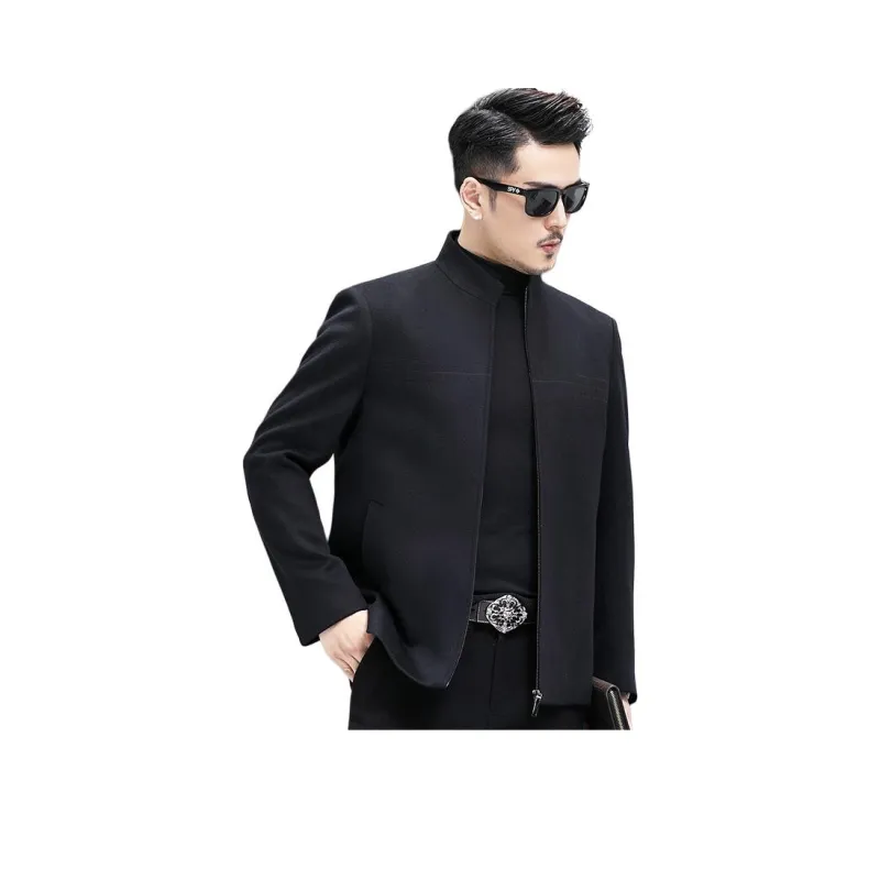 Devanro Jackets Coats Men's Gray-5