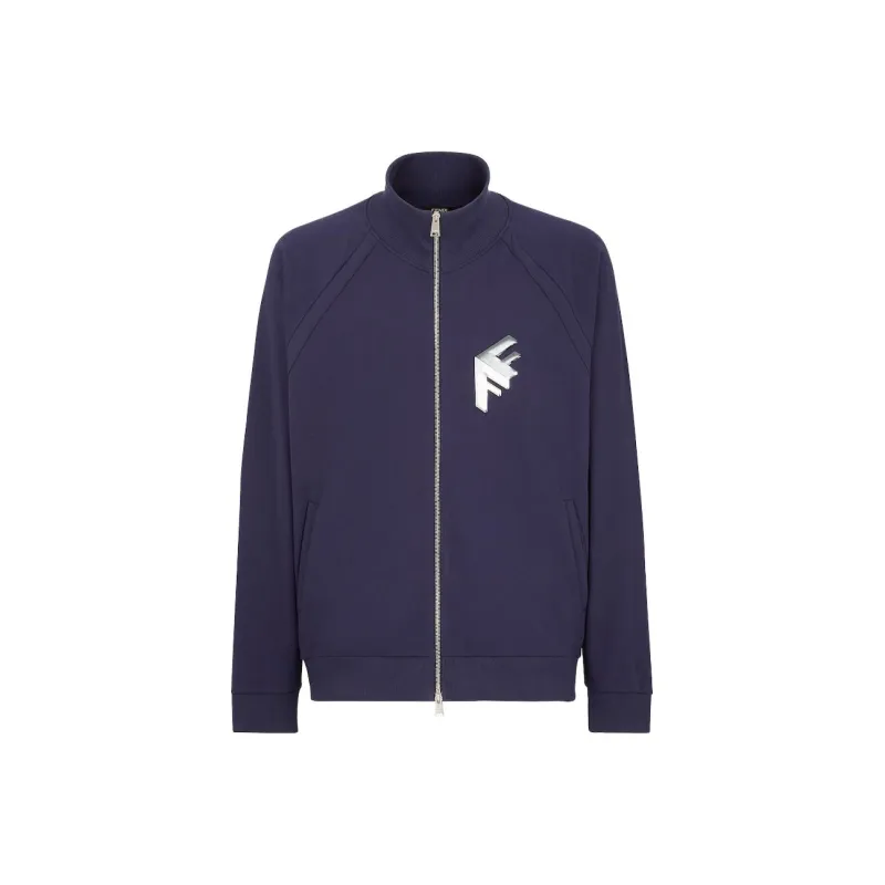 FENDI Jackets Men Dark Blue-0