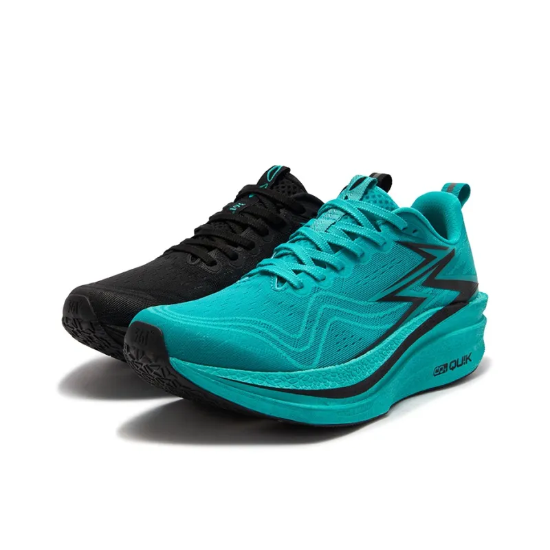 361° Flame 4MIX Running Shoes Unisex Low Top Teal/Obsidian Black-0