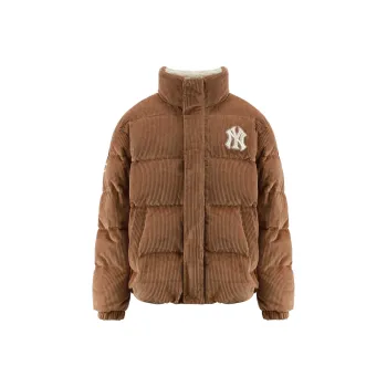 MLB Down Jacket Winter Unisex Dark Beige