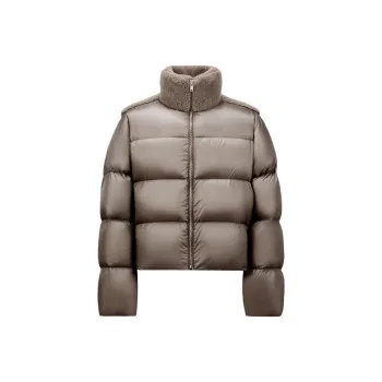 MONCLER GENIUS x RICK OWENS RICK OWENS Co brand FW24 Down Jacket Unisex Taupe