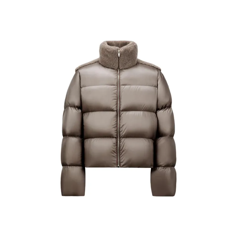 MONCLER GENIUS x RICK OWENS RICK OWENS Co brand FW24 Down Jacket Unisex Taupe-0