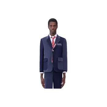 THOM BROWNE Single Breasted Corduroy Blazer