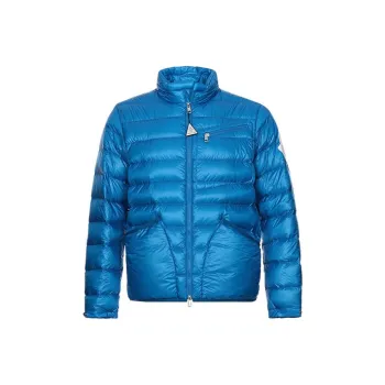 Moncler Winter Down Jacket Men's Blue