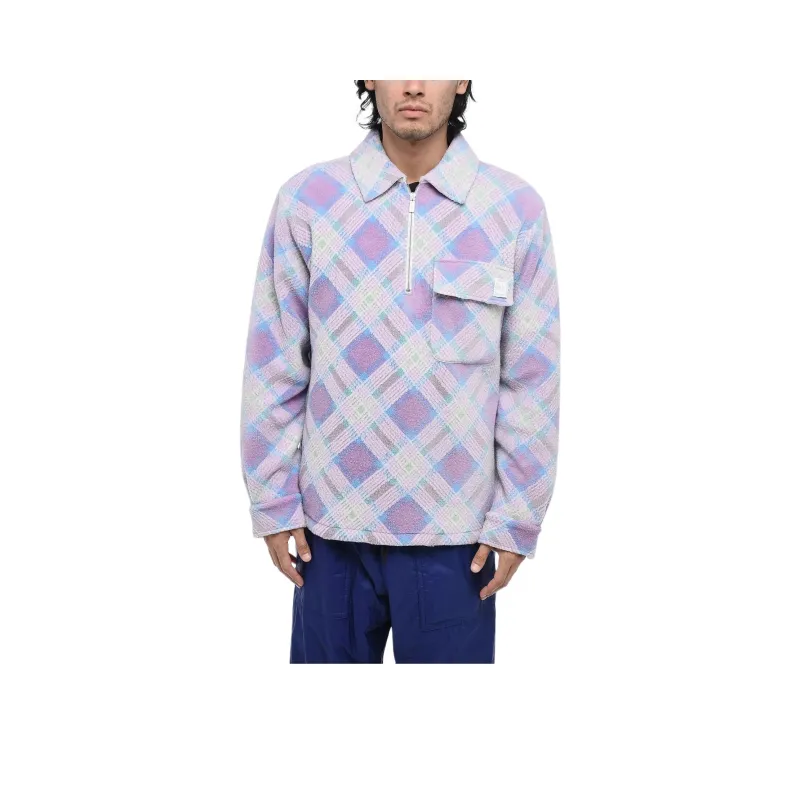 DIOR X Erl Tartan Zip Detailed Sweatshirt-7