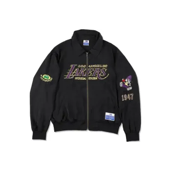 Nba X WIND AND SEA NBA X PARAPPA THE RAPPER Collaboration Jackets Unisex Black