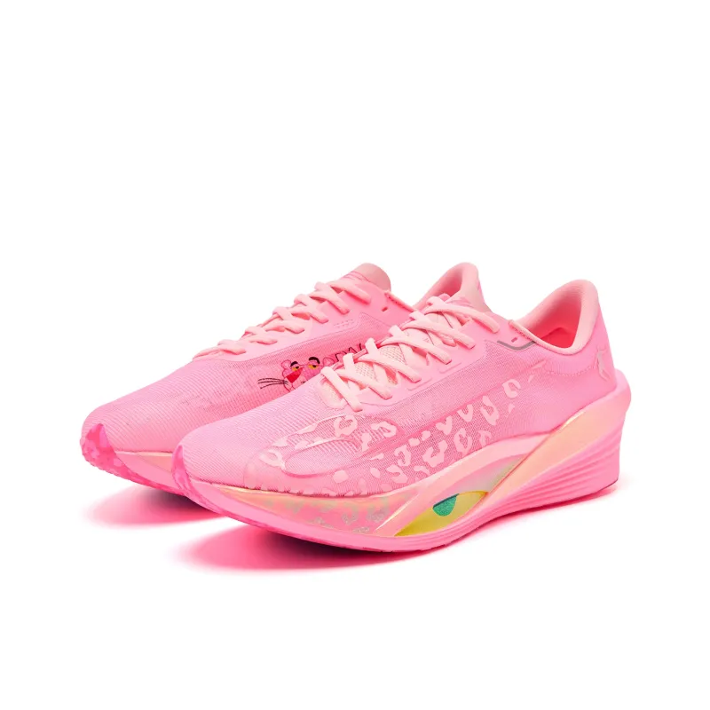 QIAODAN Phantom PB5.0 Running Shoes Women's Low Top Bright Soft Pink-2