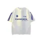 White (Blue Font)