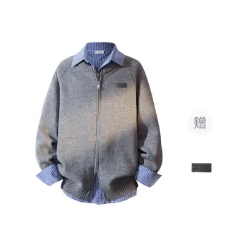 YOSICIL Knitwear Men's Dark Gray