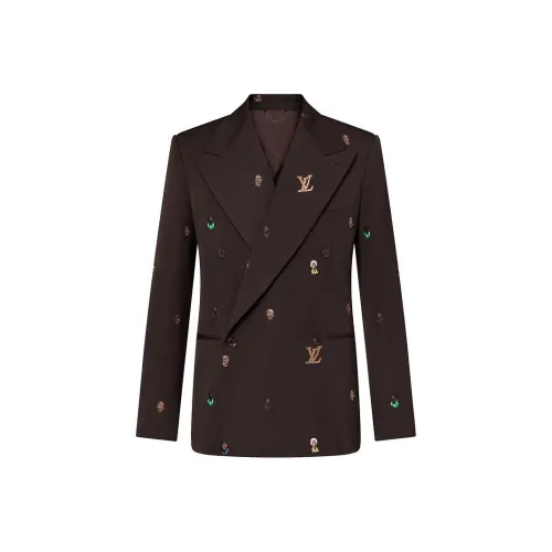 LOUIS VUITTON Embroidered Double Breasted Jacket Henry Taylor