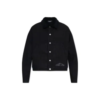 DSQUARED 2 Logo Printed Buttoned Jacket