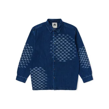 Kappa Denim Jackets Men Zhouzi Blue Z84