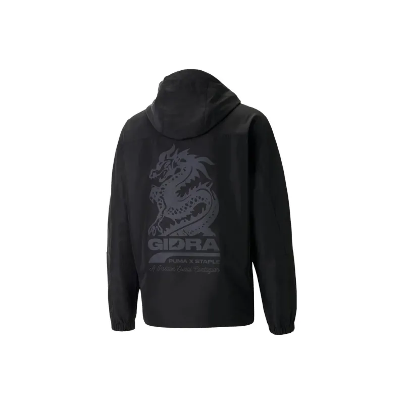 Staple X PUMA X STAPLE Co brand Jackets Unisex Black-0