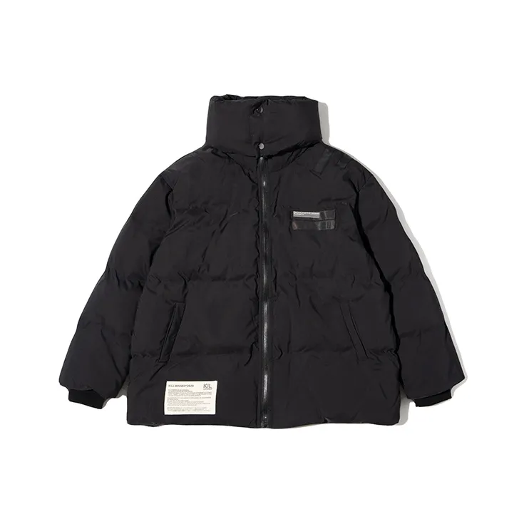 KILLWINNER Puffer Jackets Unisex Black-0