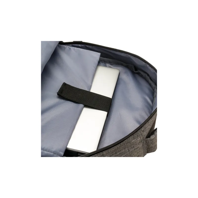 Traveler's Choice Polycarbonate PC Backpack Unisex Brush Gray-4