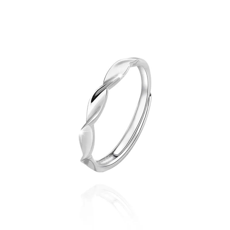 NUSQ S 999 Fine Silver Rings Unisex-5