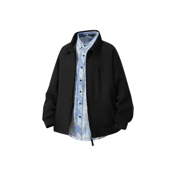 RAINCOME Jackets Coats Unisex Green Unlined Jacket