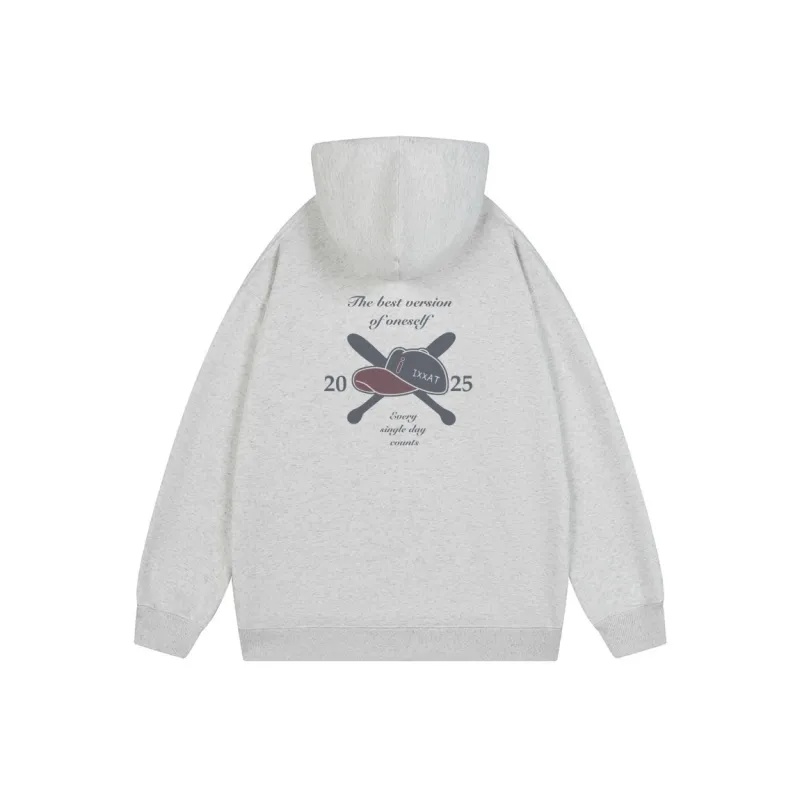 IXXAT Sweatshirt Unisex White Hair Gray-0