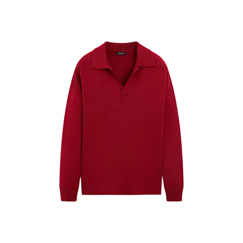 Massimo Dutti Knitwear Men's Red-0