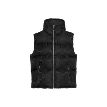 GUCCI Jumbo Gg Canvas Down Gilet