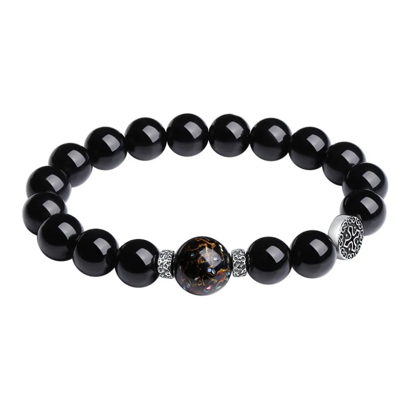 PUENTE Obsidian Bracelets Men's-0