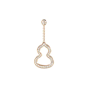 Qeelin Wulu Earrings Women's Rose Gold