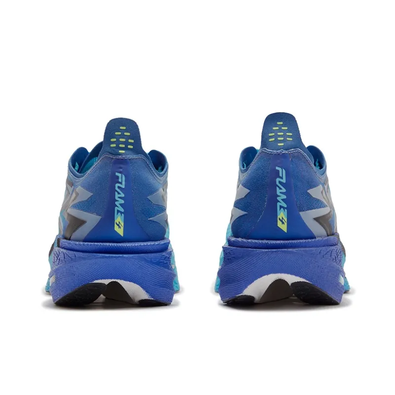 361° Flame 4 Cushioning, Slip Resistant, And Abrasion Resistant Low Top Casual Running Shoes Unisex Aquarius Blue-3
