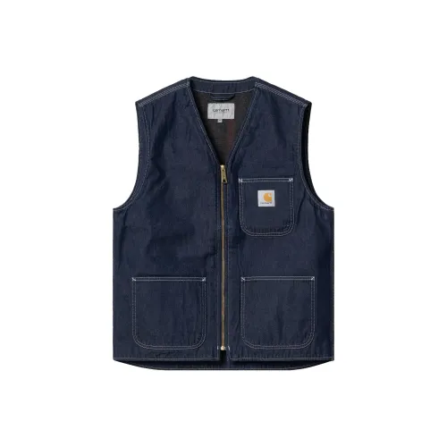 Carhartt WIP FW23 Tannin Series Vests Men Washed Blue
