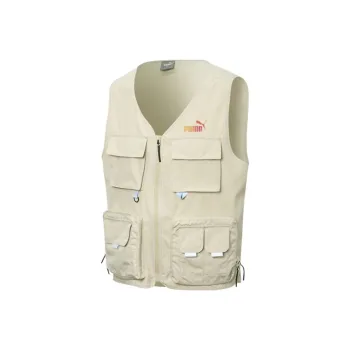 PUMA Vests Unisex Ecru