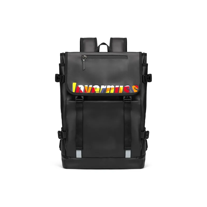 NOT ME PU Backpack Unisex Cool Black-4