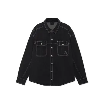 LiNing Wade Collection Denim Jacket Men's Black