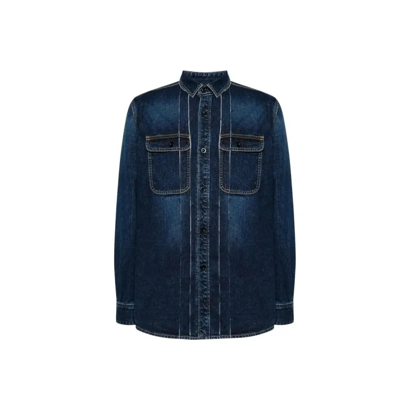 Sacai Cotton Denim Shirt-0