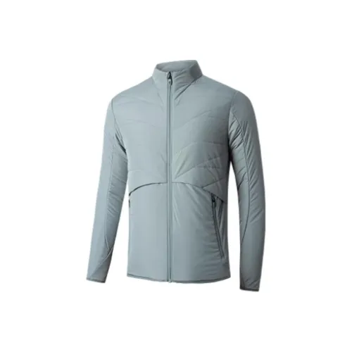 361° Running Collection Puffer Jacket Men's Yellow Stone Green