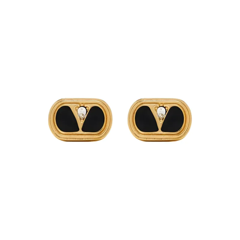 Valentino Metal Earrings Women's Gold-0