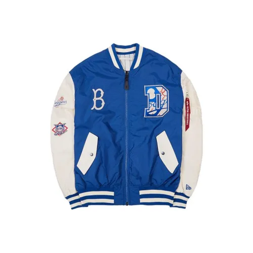 Alpha Industries X Mlb X New Era Jackets Unisex Blue
