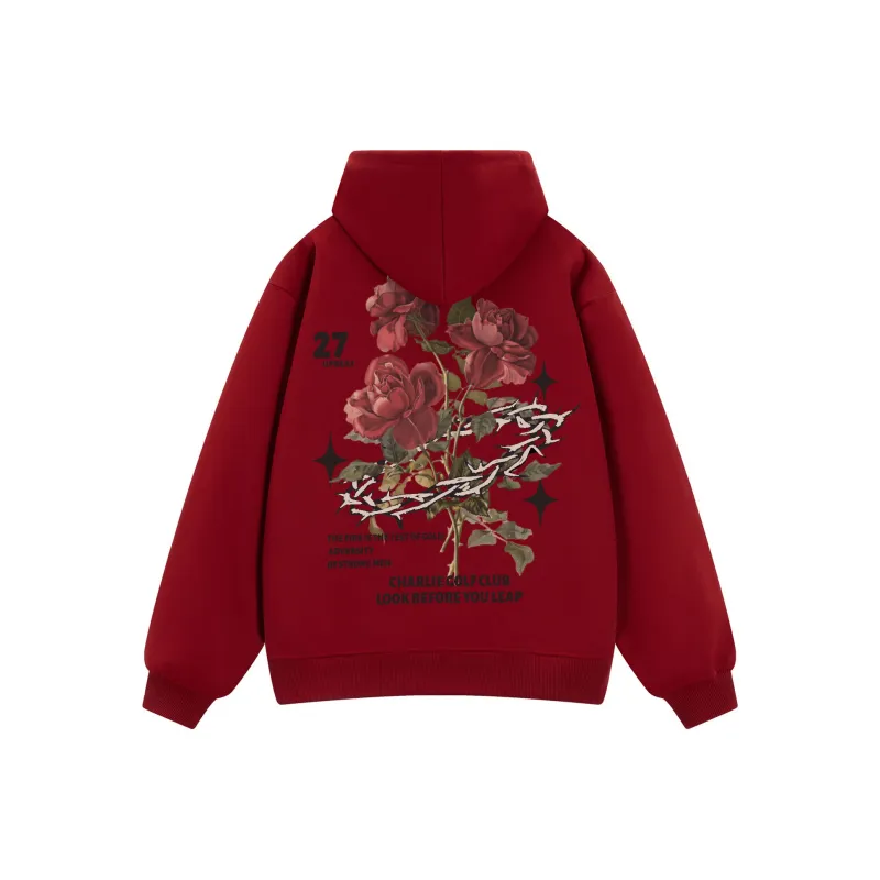 CHARLIE GOLF Sweatshirt Unisex White-4